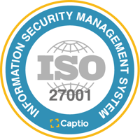  Certification under security standard ISO/IEC 27001.