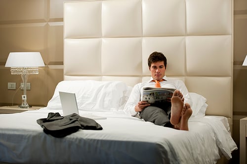 Business traveller, put an end to sleepless nights: the smart mattress has arrived