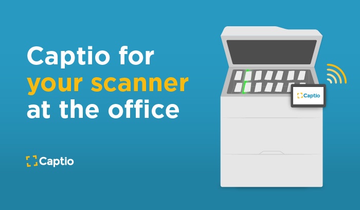 Introducing Captio for your scanner at the office