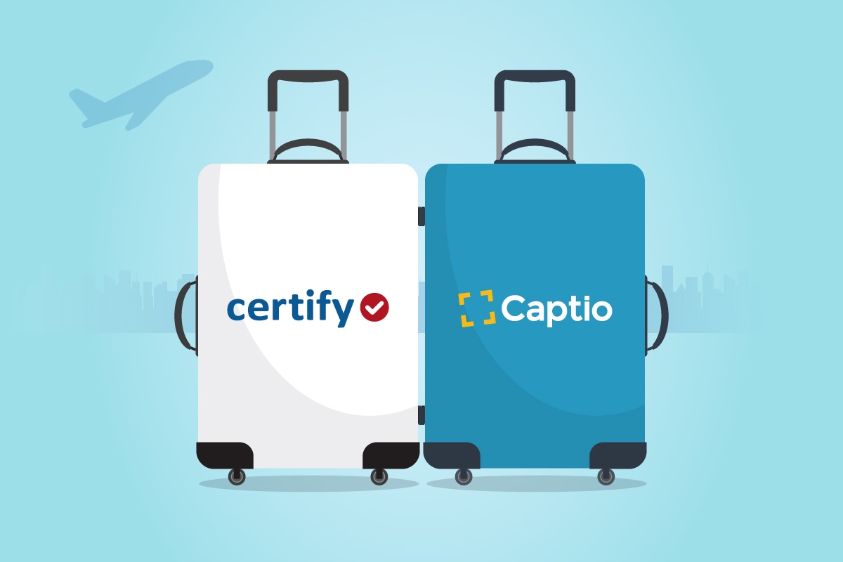 Captio and Certify join forces